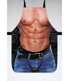 Прикольный фартуки: фартук торс качок